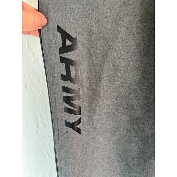 Nike Army Men's Athletic Joggers Pants Workout Size Medium Gray 29x31 Drawstring - Picture 7 of 9